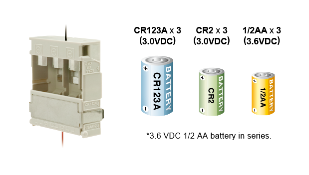 RBB-01 - RBB-01-OPTEX-Caja de batería para Detectores VXI / HX - R / RAM / DRAM - Relematic.mx