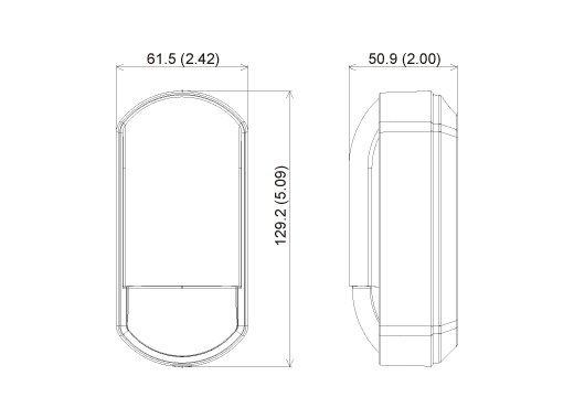 Dimensions of FLX-S and FLX-P