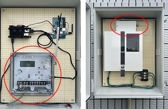 Gateway on the left, multifunction on the right