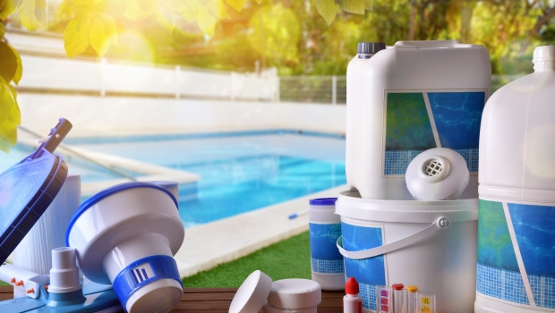 Chlorine disinfection for pools.