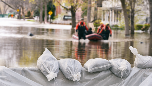 Using simple flood monitoring as an evacuation switch in the event of a flood