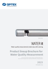 Product lineup Brochure for Water Quality Measurement | OPTEX