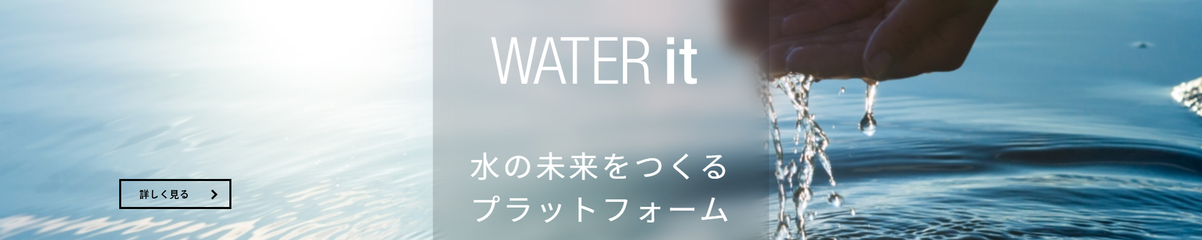 WATER it 水の未来をつくるプラットフォーム