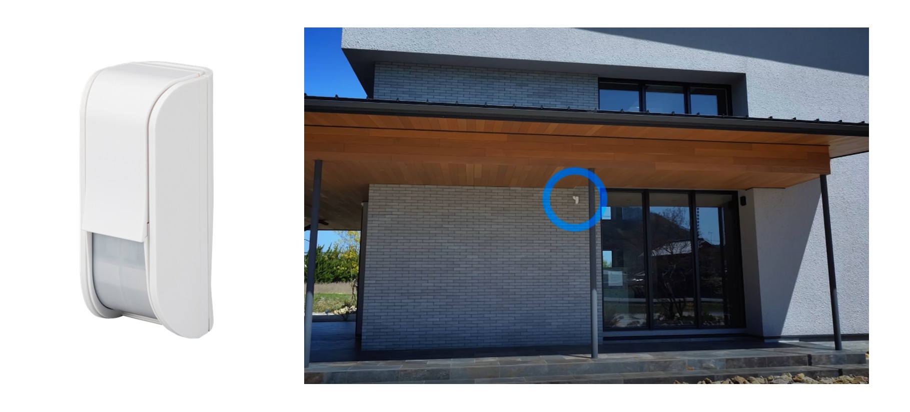 製品と設置イメージ