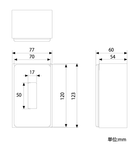 外形寸法図