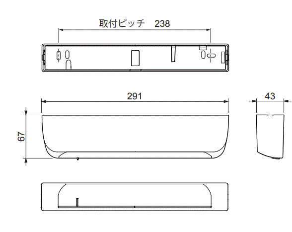 外形寸法図