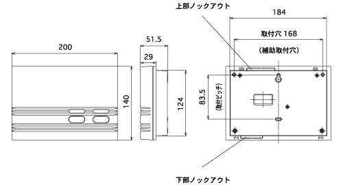 外形寸法図