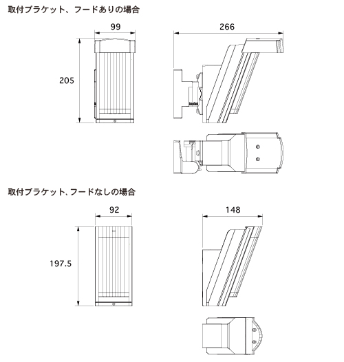 外形寸法図