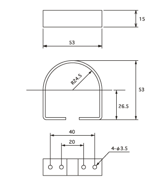 外形寸法図